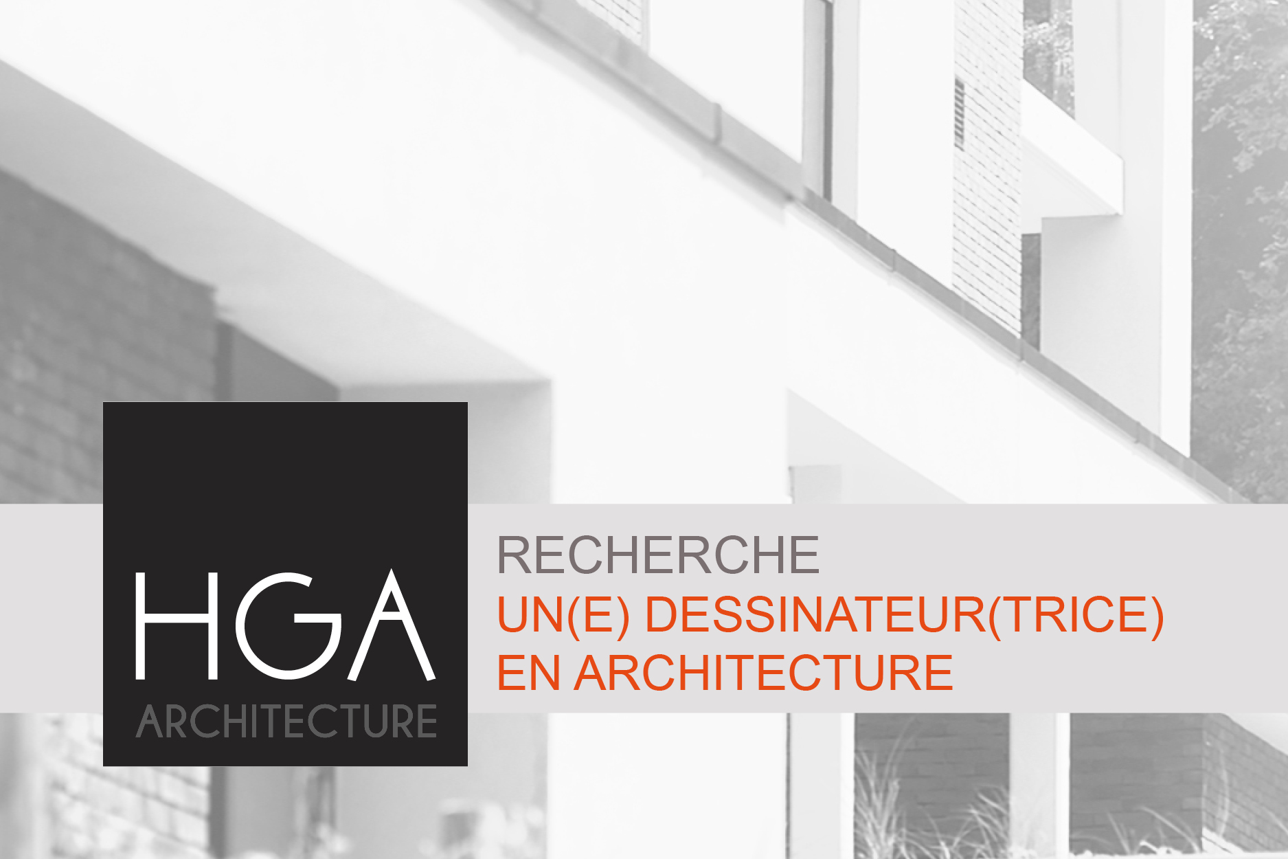 HGA recherche un(e) dessinateur(trice) en architecture